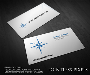 Business Card Design by Pointless Pixels India for this project | Design: #4817180