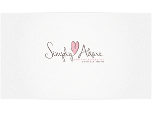 Simply Adore Photography by Danielle Smith | Logo Design by Cherry Pop Design