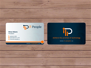 Business Card Design by Priyo Subarkah for this project | Design #238310