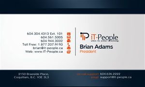 Business Card Design by disign for this project | Design: #227743