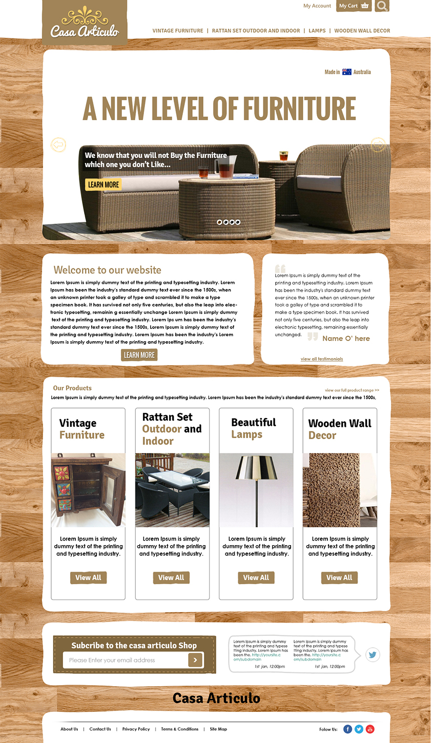 Web Design by Adeel Hanif® for this project | Design #4894805