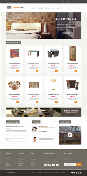 Web Design par Silverfox Studio pour ce projet | Design : #4856736