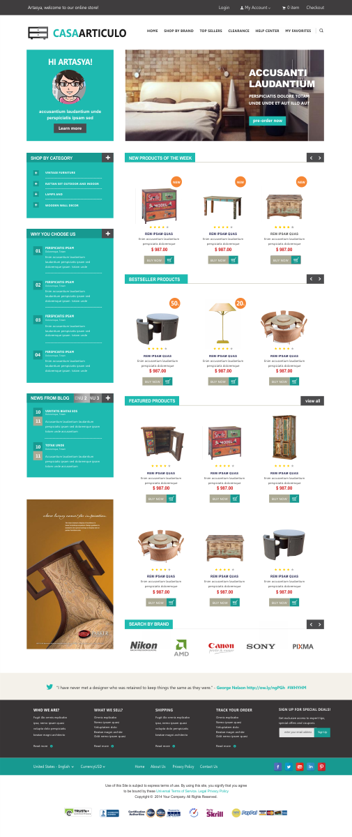 Web Design by Silverfox Studio for this project | Design #4883925
