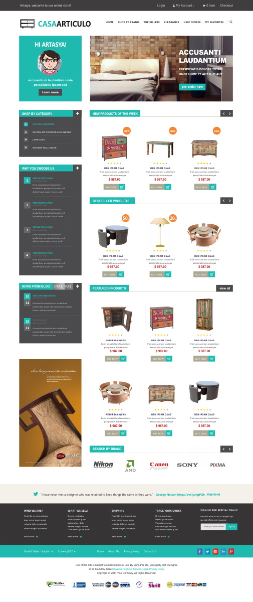 Web Design by Silverfox Studio for this project | Design #4883926