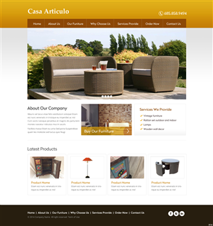 Web Design par pb pour ce projet | Design : #4810071