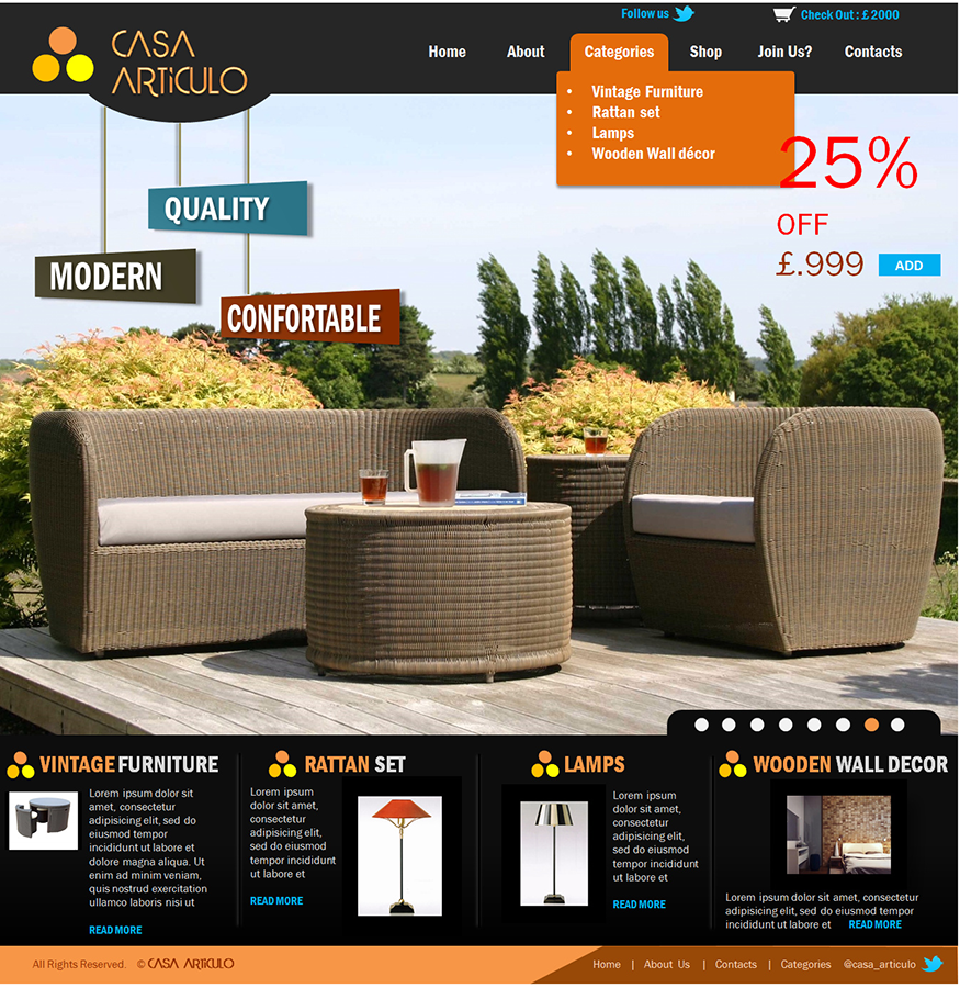 Web Design by peter witu for this project | Design #4857675