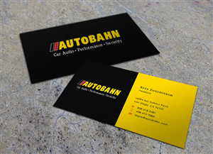 Business Card Design by Eggo May P for Autobahn | Design #4790846