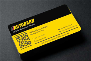 Business Card Design by AwsomeD for Autobahn | Design: #4794192