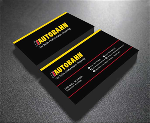 Business Card Design by AwsomeD for Autobahn | Design: #4794196