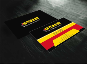Business Card Design by AwsomeD for Autobahn | Design: #4794200