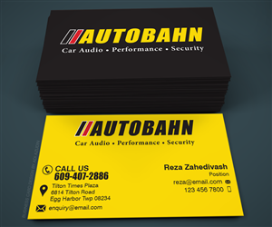 Business Card Design by adiazudin for Autobahn | Design: #4791019