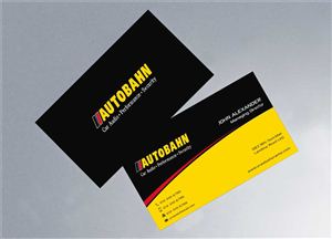 Business Card Design by szabist for Autobahn | Design: #4794397