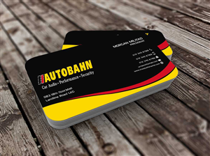 Business Card Design by szabist for Autobahn | Design: #4794403