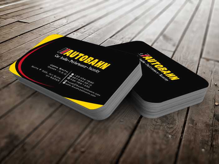 Business Card Design by szabist for Autobahn | Design #4794406