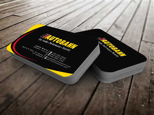 Business Card Design by szabist for Autobahn | Design: #4794406
