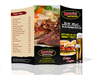 Menu Design by MDesigns ™ for this project | Design: #4849111