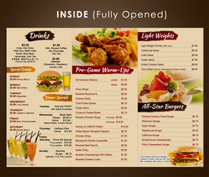 Menu Design by MDesigns ™
