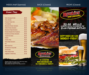 Menu Design by MDesigns ™ for this project | Design: #5119224