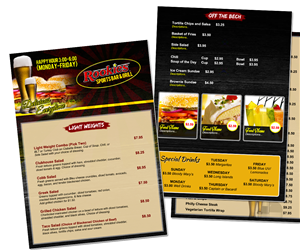 Menu Design by MDesigns ™ for this project | Design: #5216305