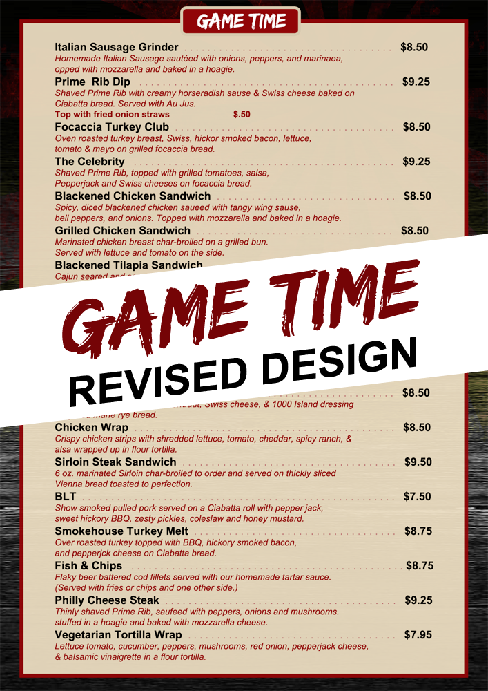 Design de Menu par MDesigns ™ pour ce projet | Design #5254720