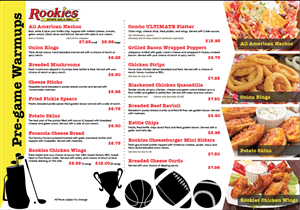 Menu Design by Raven Designs 2024