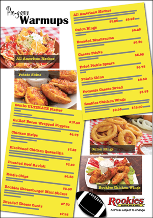 Menu Design by Raven Designs 2024 for this project | Design: #4825228