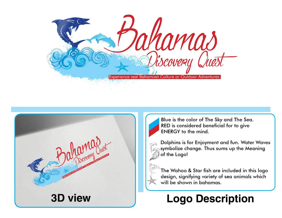 Diseño de Logo por Abhishake  para Bahamas Discovery Quest | Diseño #4814194