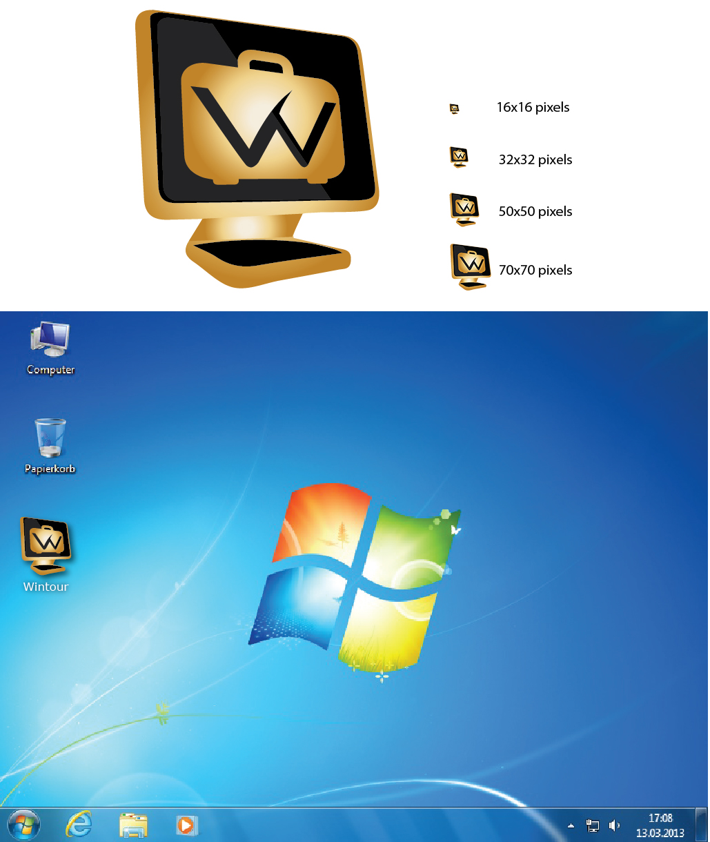 Icon Design by @gus for DIGIROTAS INFORMÁTICA | Design #4822666