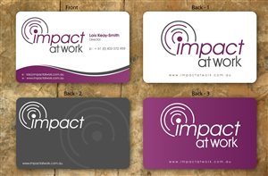 Business Card Design by Sbss for this project | Design: #1362910