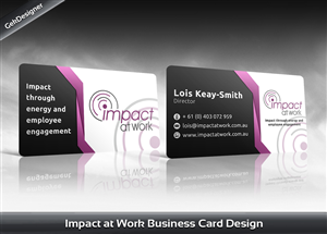 Business Card Design by gekgrfx for this project | Design: #1373103