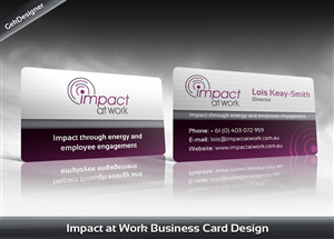 Business Card Design by gekgrfx for this project | Design: #1373354