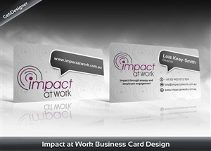 Business Card Design by gekgrfx for this project | Design: #1373421