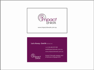 Business Card Design by hcsongi for this project | Design: #1361027