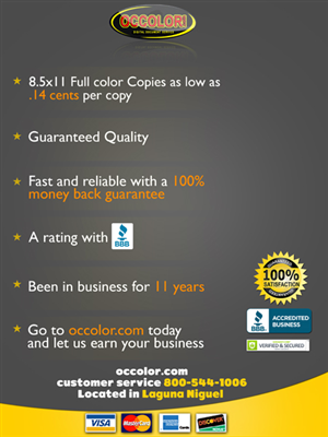 Flyer Design by James Sylvester for SpinnPrint | Design: #229407