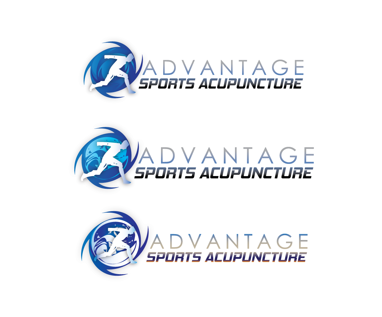 Logo Design by Emanuele Pepi for Advantage Sports Acupuncture | Design: #1388938