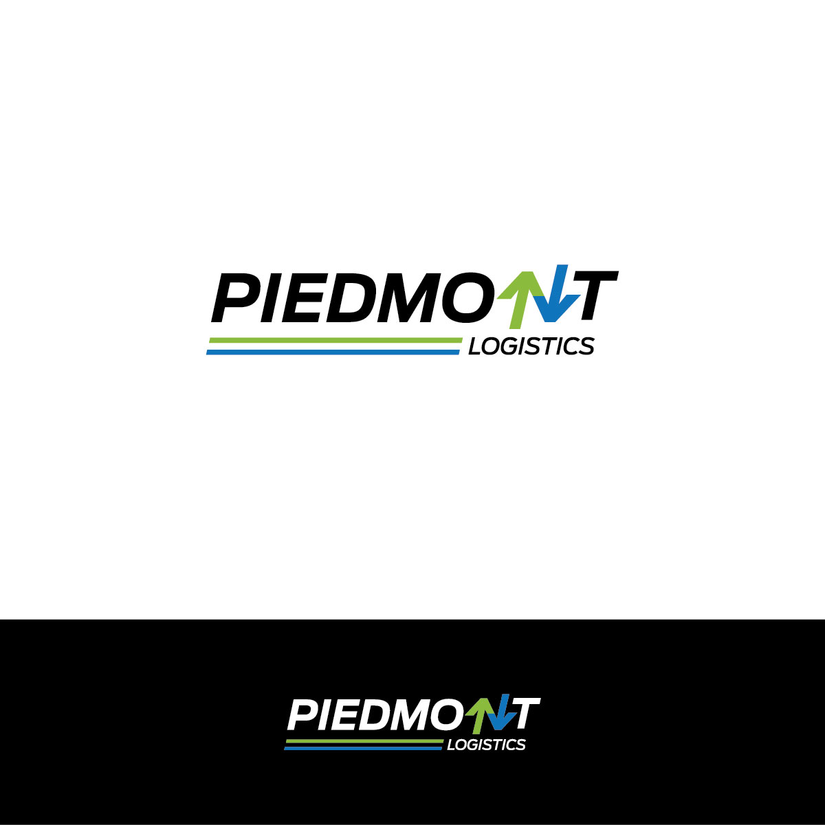 Logo Design by WhiteBricks for piedmont logistics | Design #4807128