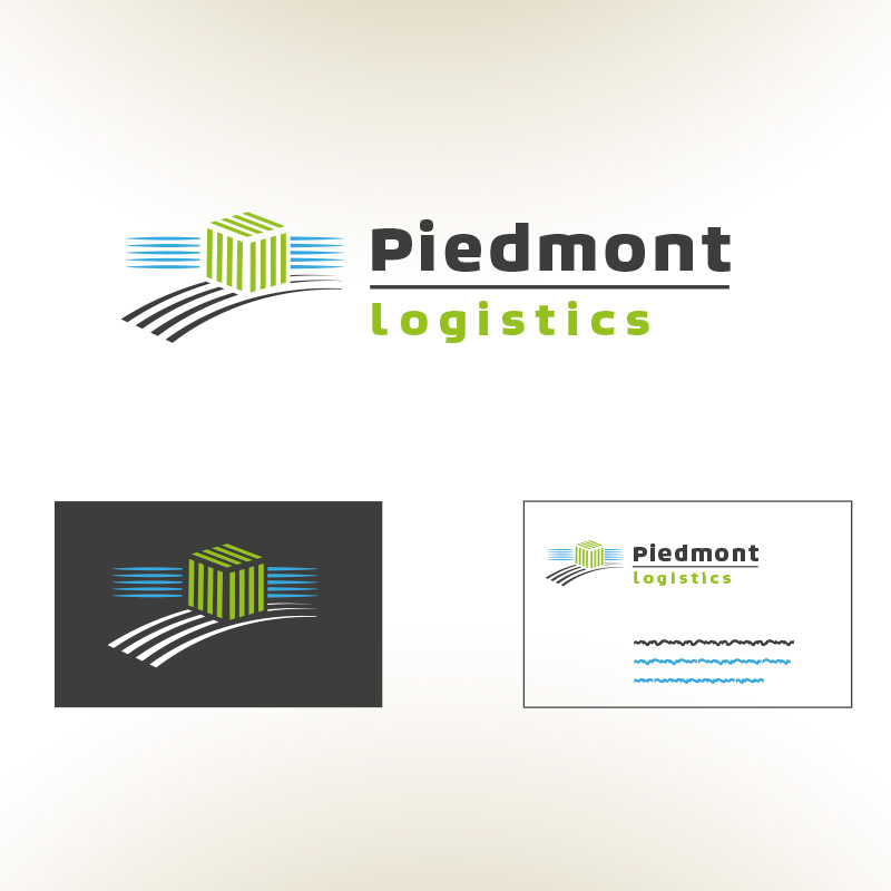 Logo Design by BOYER Graphic Design for piedmont logistics | Design #4892170