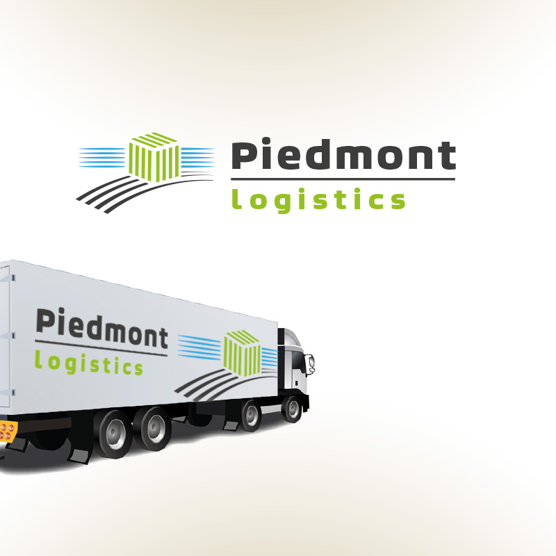Logo-Design von BOYER Graphic Design für piedmont logistics | Design #4892172