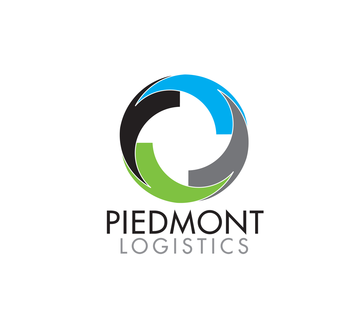 Logo Design by Halfull Media for piedmont logistics | Design #4831311