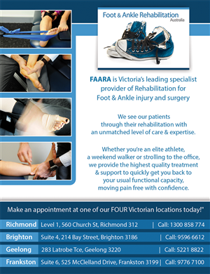 Physiotherapy Clinic Post Card / Flyer | Diseño de Tarjeta por Akshar Shailesh