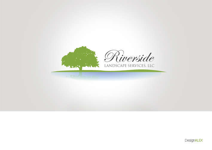 Logo Design by Alex Petersen for Riverside Landscape Services LLC | Design #4816296