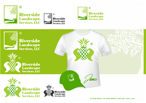 Diseño de Logo por WaelSwid para Riverside Landscape Services LLC | Diseño #4820627