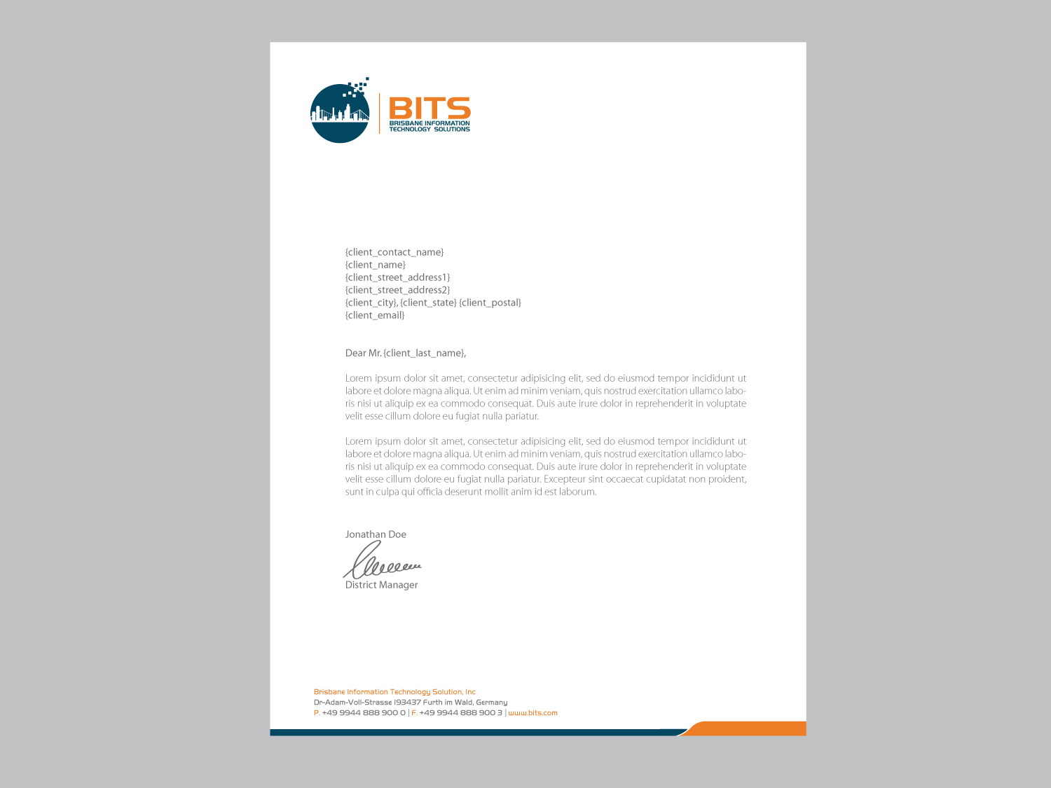 Letterhead Design by Nila for this project | Design #4813441
