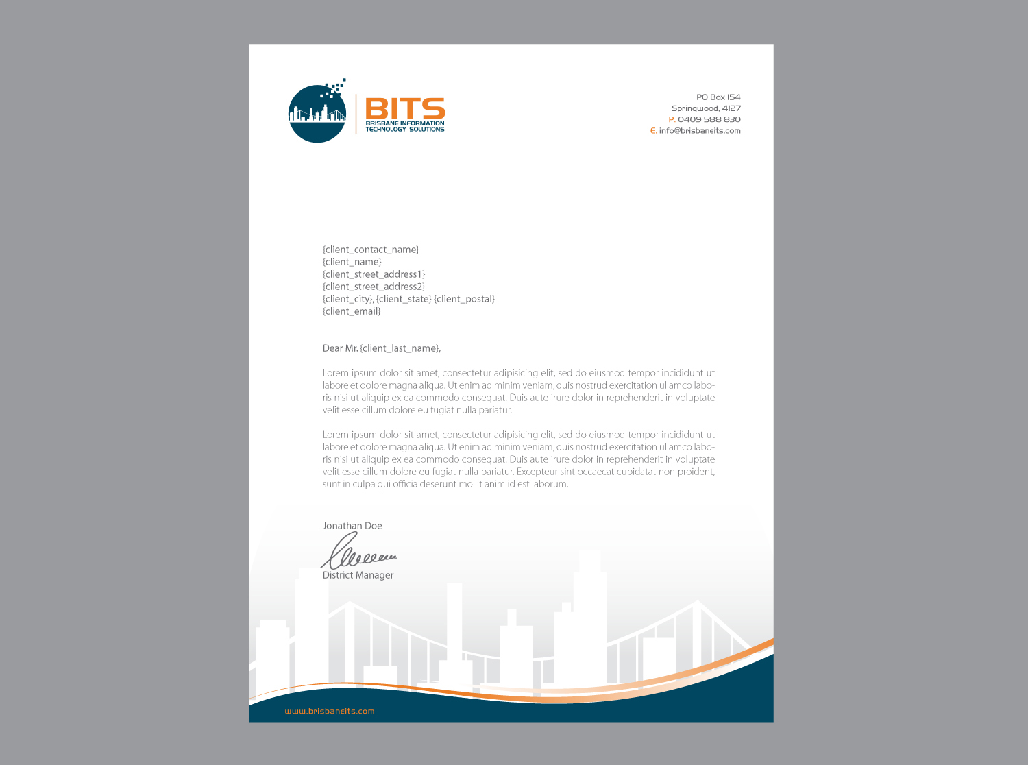Briefkopf-Design von Nila für dieses Projekt | Design: #4820276