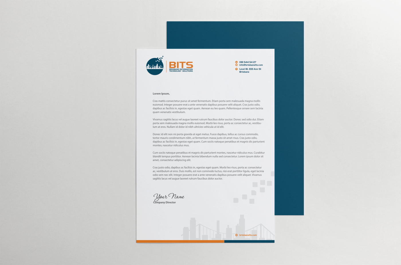 Letterhead Design by HYPdesign for this project | Design #4808903