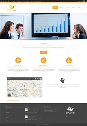 Web Design by Nightmist for Thrive Natural Health | Design: #4800098