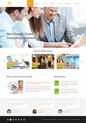Web Design by pb for Thrive Natural Health | Design: #4802186
