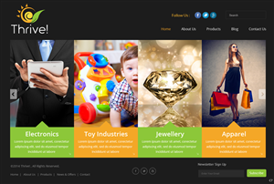 Web Design by pb for Thrive Natural Health | Design: #4802191