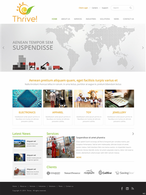 Web Design by pb for Thrive Natural Health | Design: #4802206