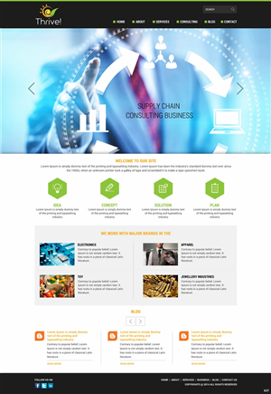 Web Design by pb for Thrive Natural Health | Design: #4810589